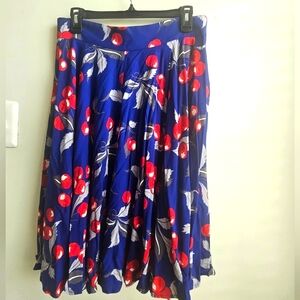 Trashy Diva Extra Cherry Circle Skirt Size 14